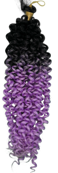 deep water crochet braids lilac black